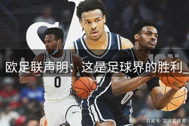 欧足联声明：这是足球界的胜利 必须查明责任人并追究责任